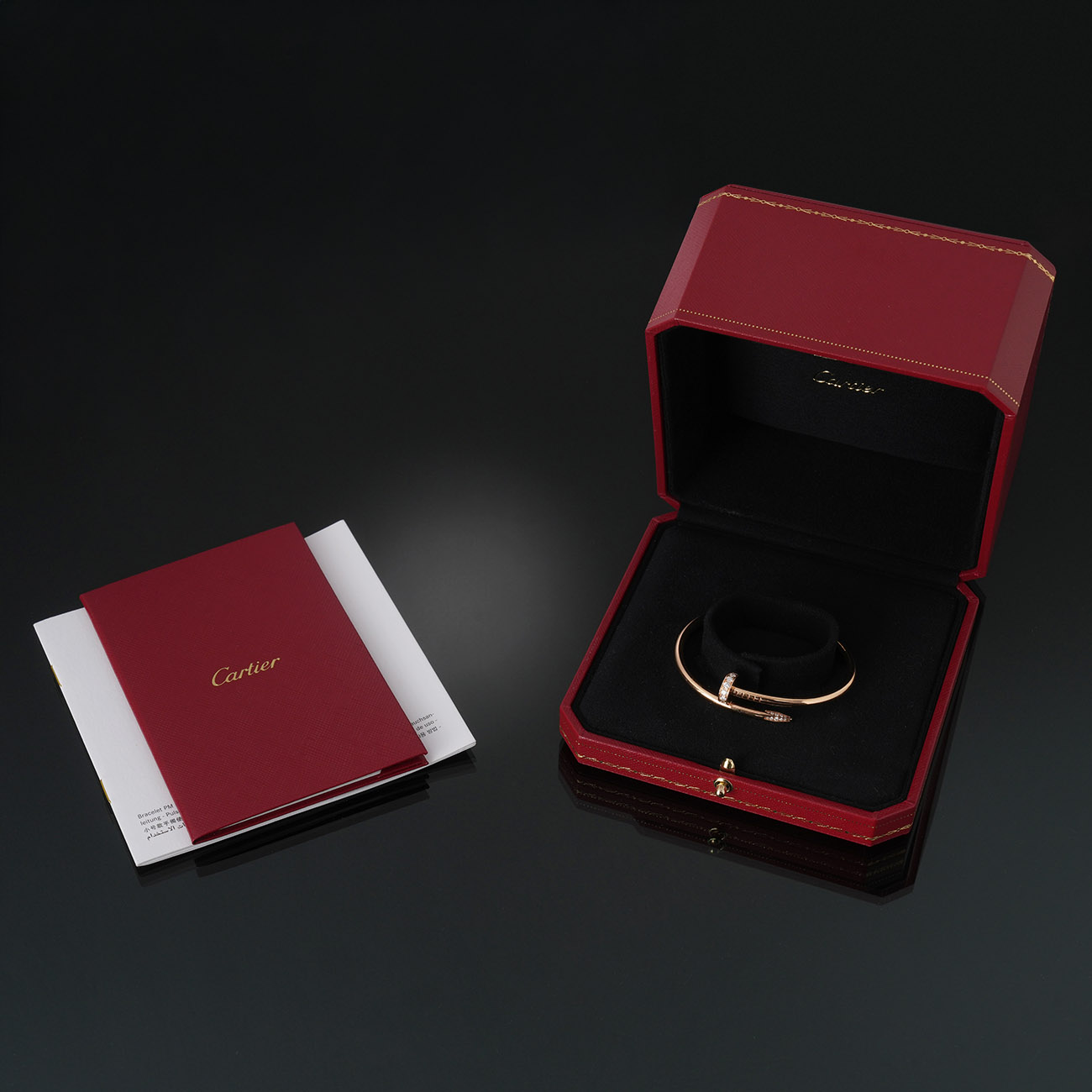 CARTIER(USED)까르띠에 저스트 앵 끌루 다이아 브레이슬릿#16