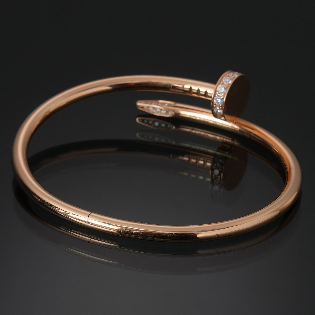 CARTIER(USED)까르띠에 저스트 앵 끌루 다이아 브레이슬릿#16
