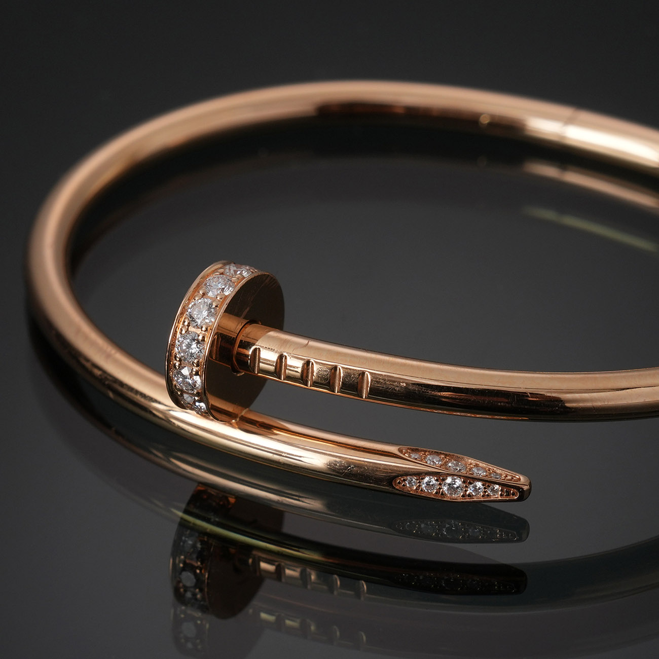 CARTIER(USED)까르띠에 저스트 앵 끌루 다이아 브레이슬릿#16