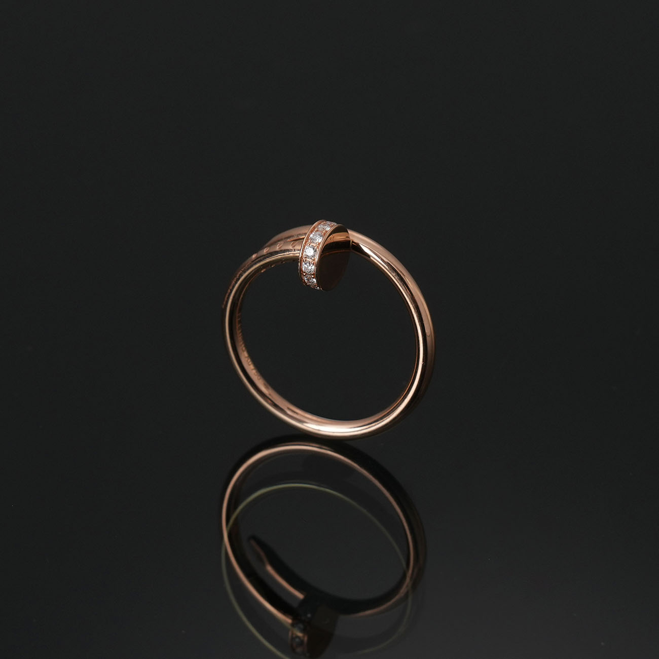 CARTIER(USED)까르띠에 저스트 앵끌루 다이아 링 스몰 #49