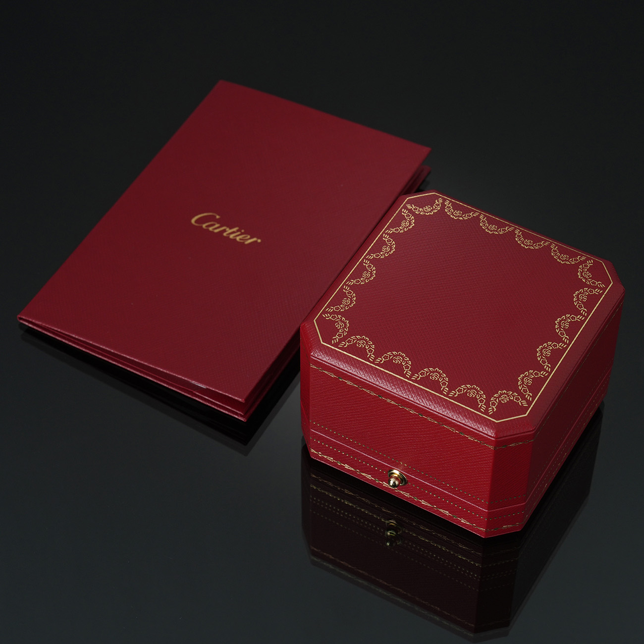 CARTIER(USED)까르띠에 방돔 루이 다이아 웨딩 링#48