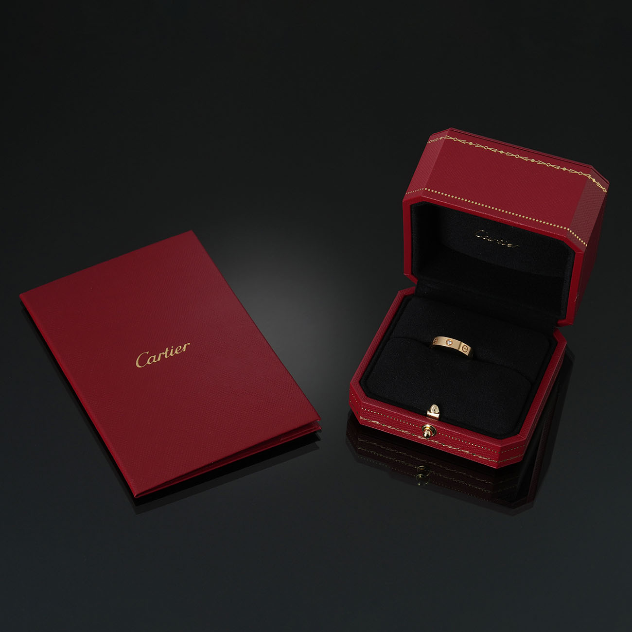 CARTIER(USED)까르띠에 1P 러브 링 #48