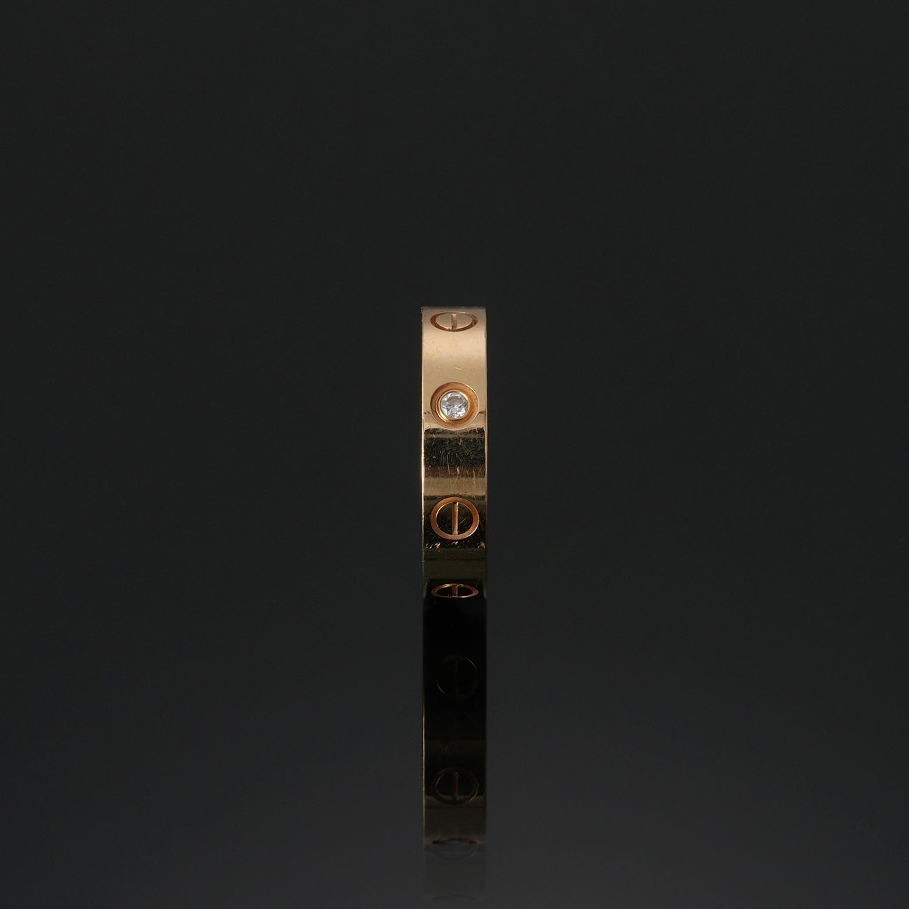 CARTIER(USED)까르띠에 1P 러브 링 #48