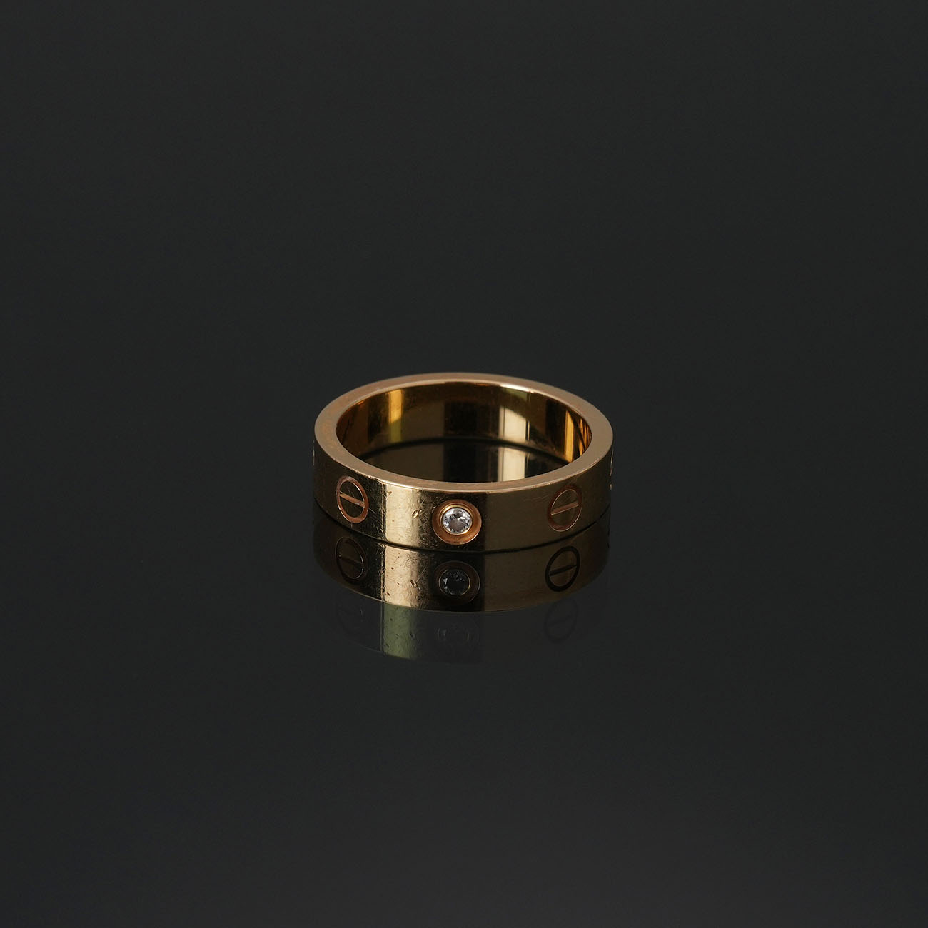 CARTIER(USED)까르띠에 1P 러브 링 #48