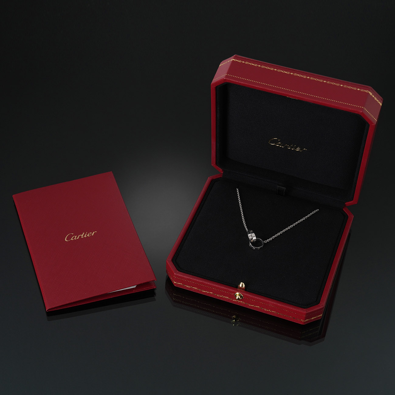 CARTIER(USED)까르띠에 러브 펜던트 네크리스