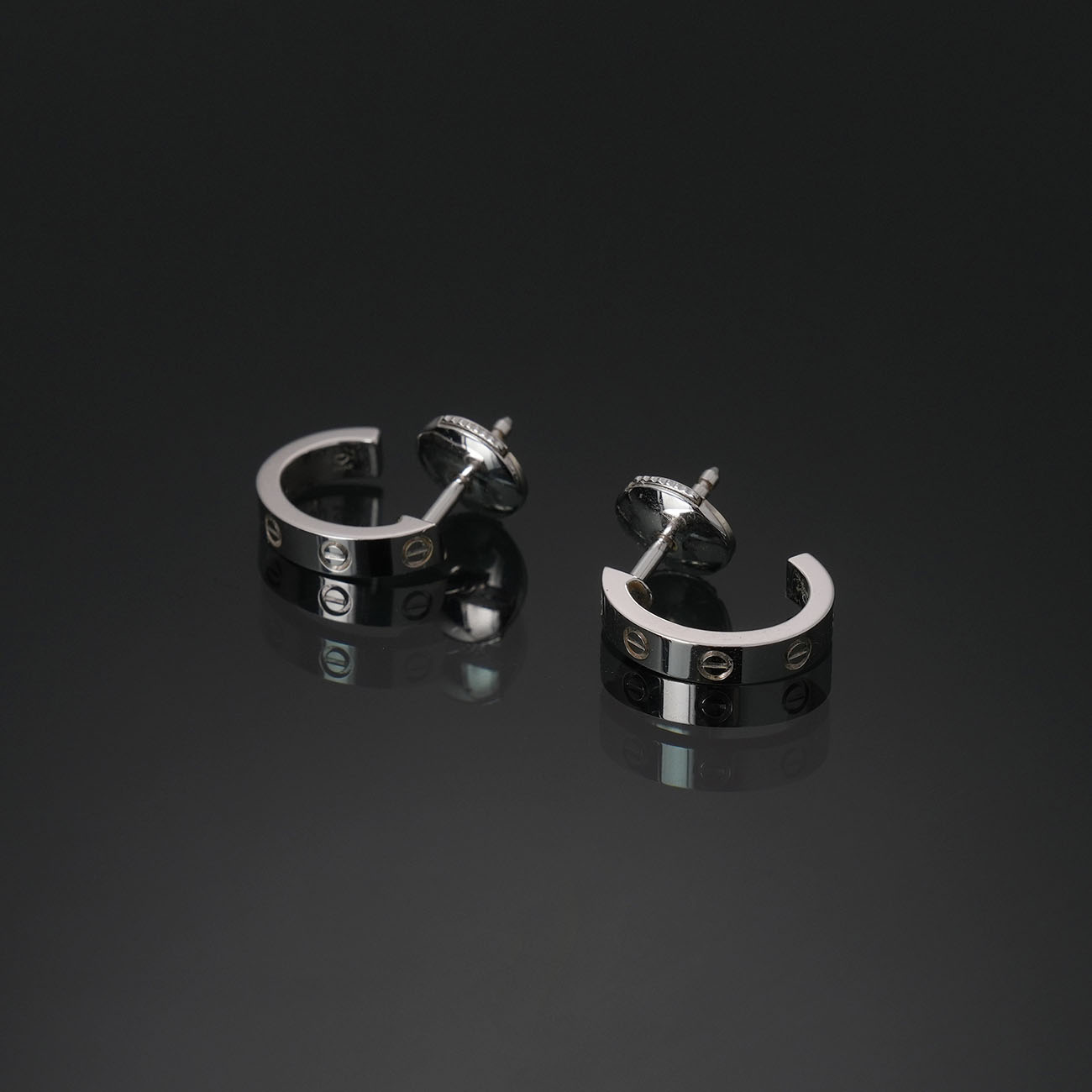 CARTIER(USED)까르띠에 러브 후프 이어링 스몰