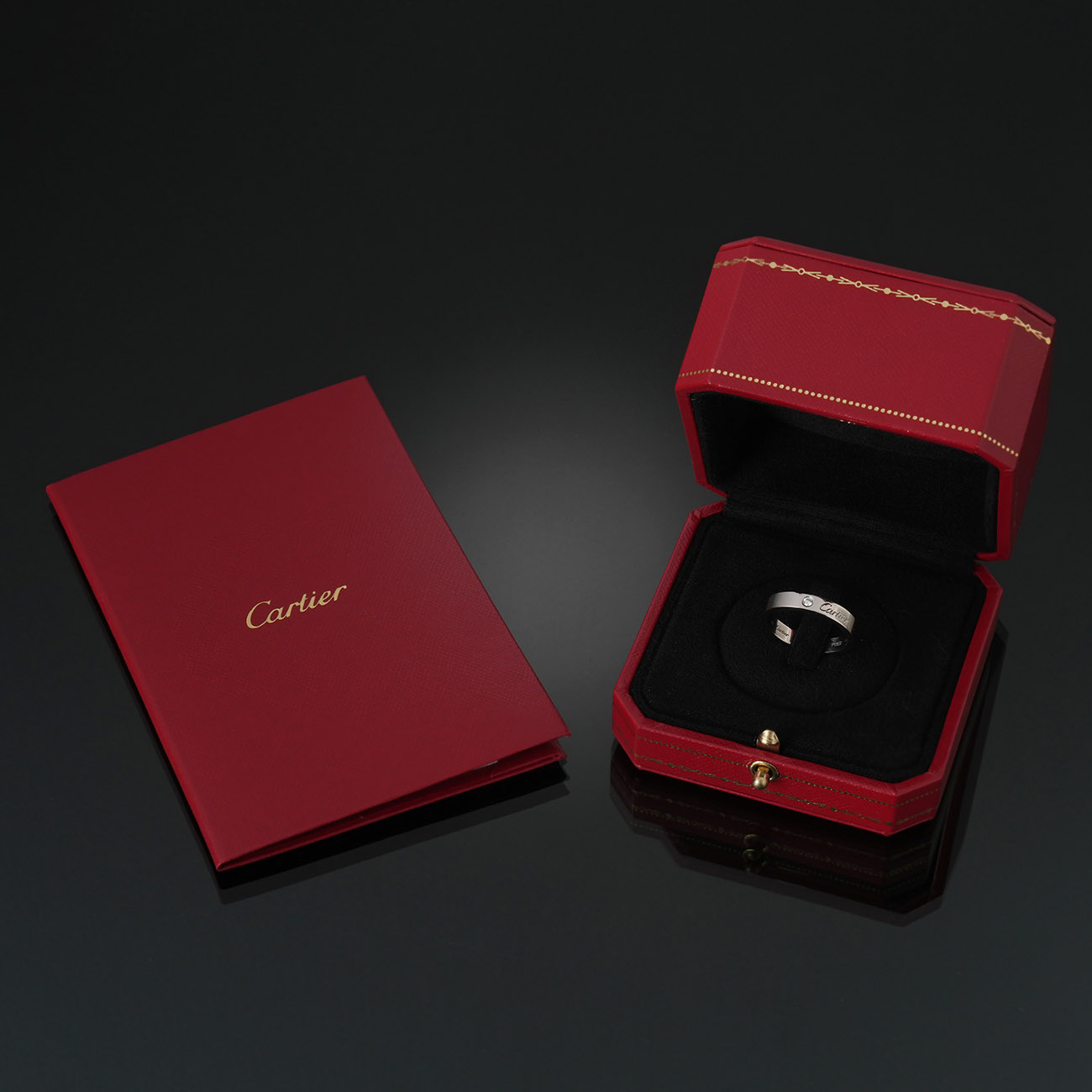 CARTIER(USED)까르띠에 C 드 까르띠에 링 #58