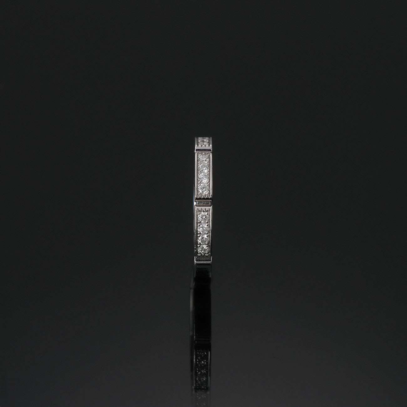 CARTIER(USED)까르띠에 다이아 12P 마이용 팬더 링#50