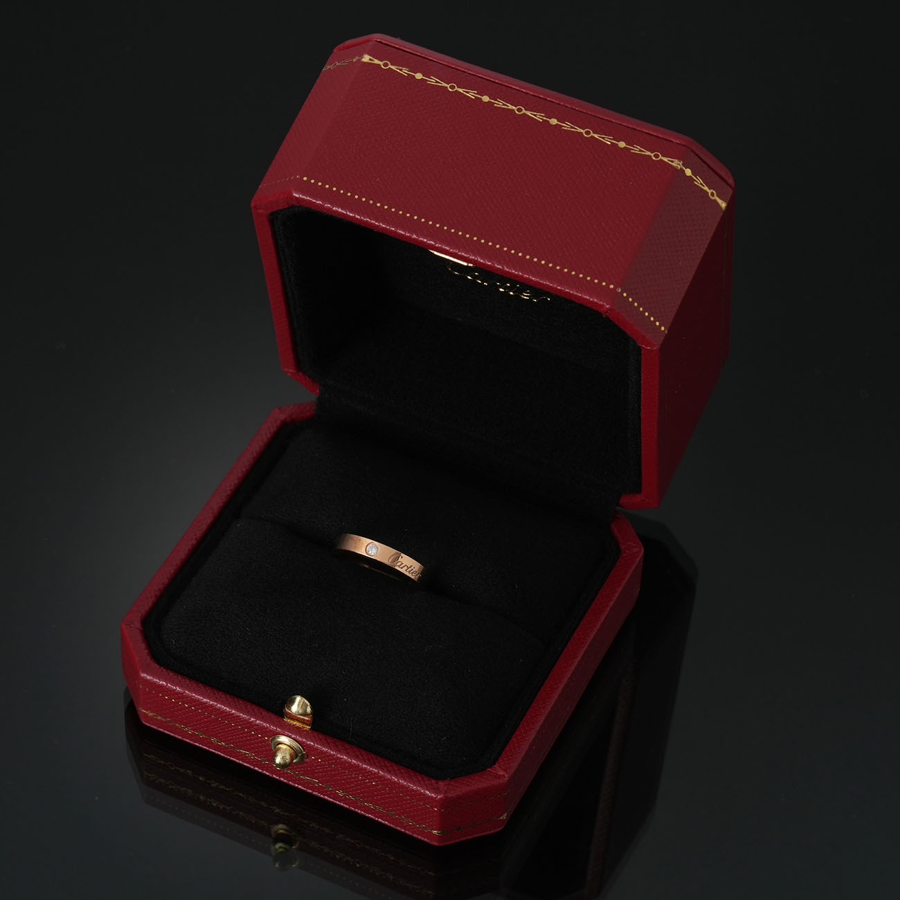 CARTIER(USED)까르띠에 1P 까르띠에 링 #47