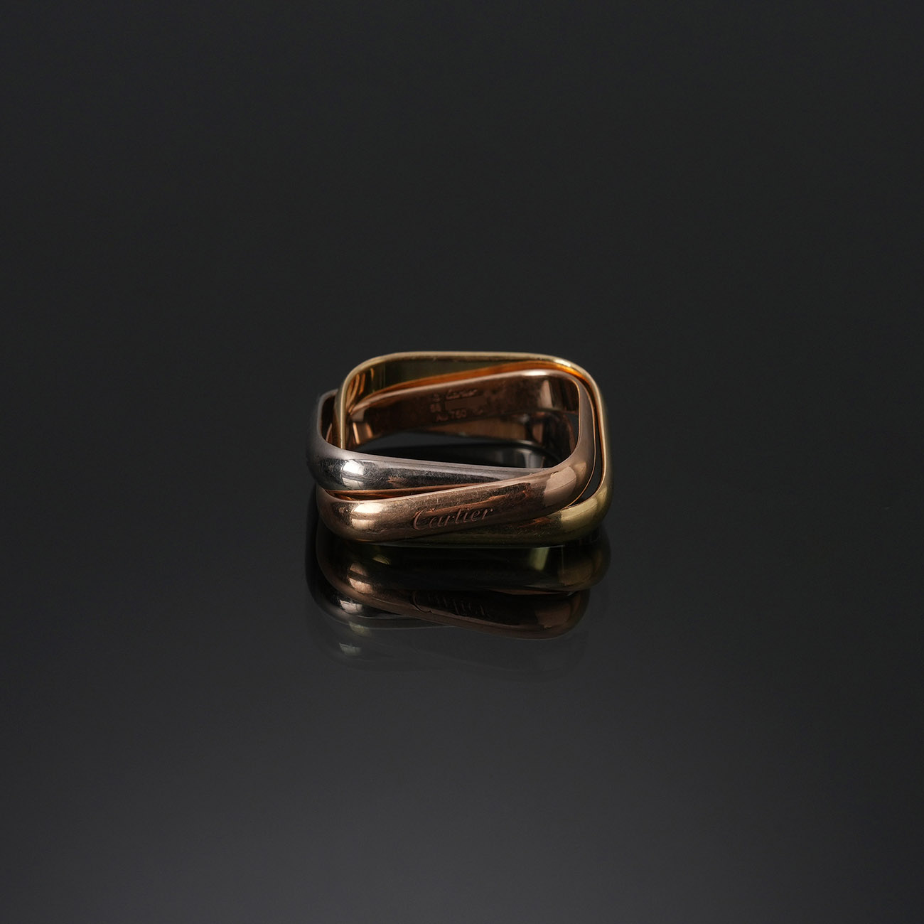 CARTIER(USED)까르띠에 트리니티 쿠션 링 클래식 #58