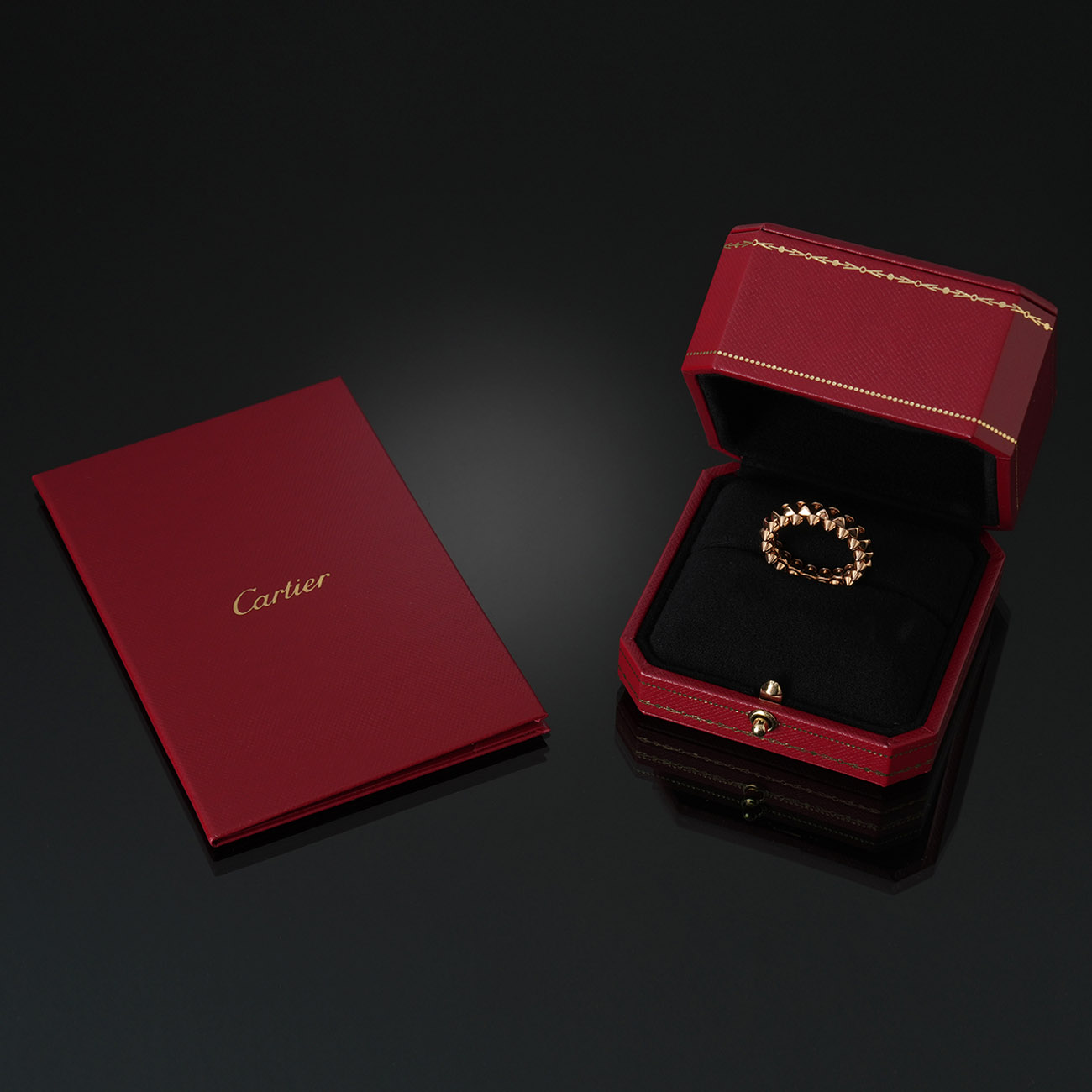 CARTIER(NEW)까르띠에 클래쉬드 링 미듐 #59