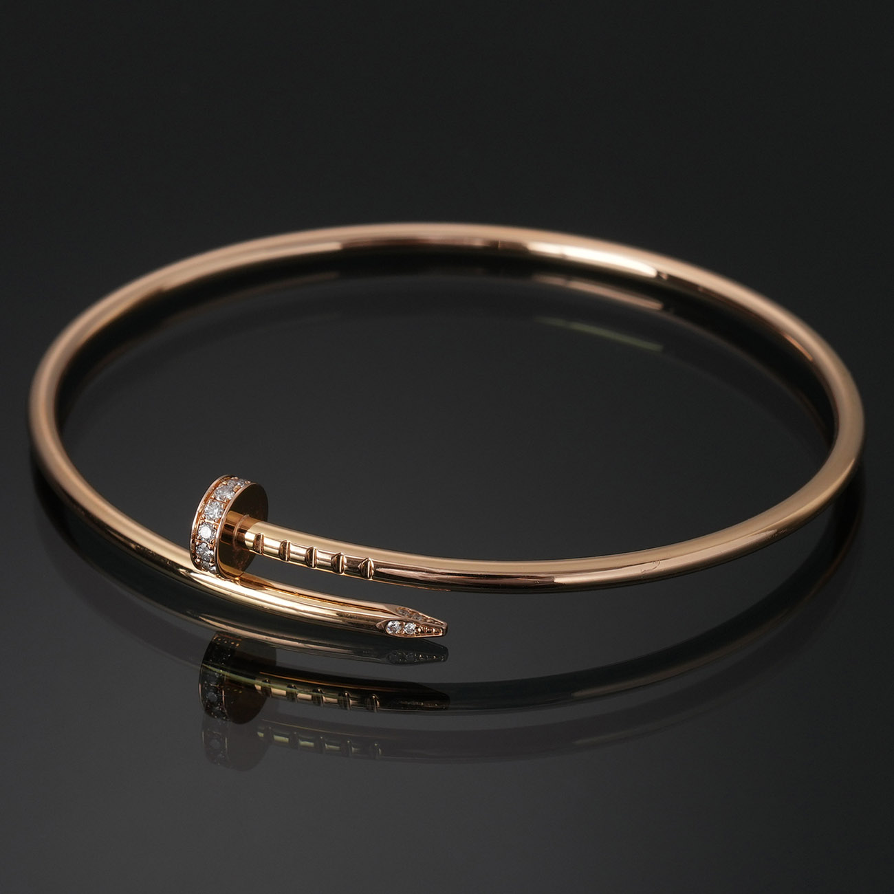 CARTIER(USED)까르띠에 다이아 저스트 앵 끌루 브레이슬릿 SM #18