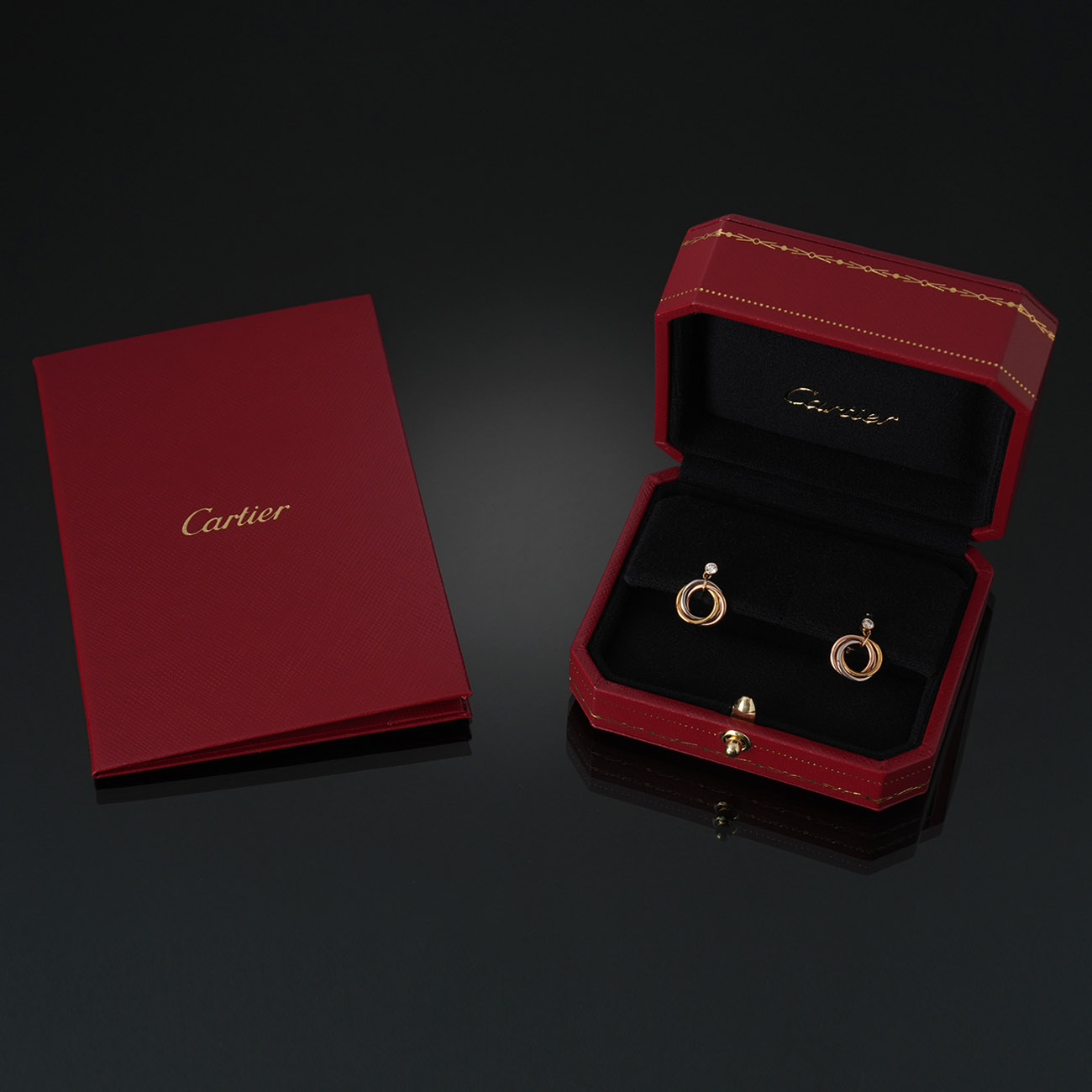 CARTIER(USED)까르띠에 트리니티 이어링