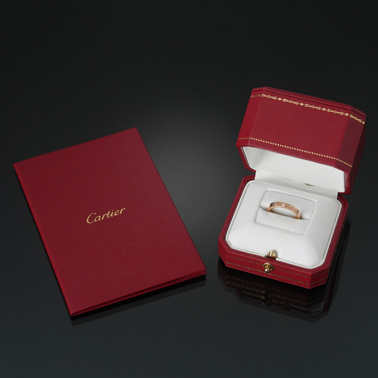 CARTIER(USED)까르띠에 C 드 까르띠에 1P 링 #52
