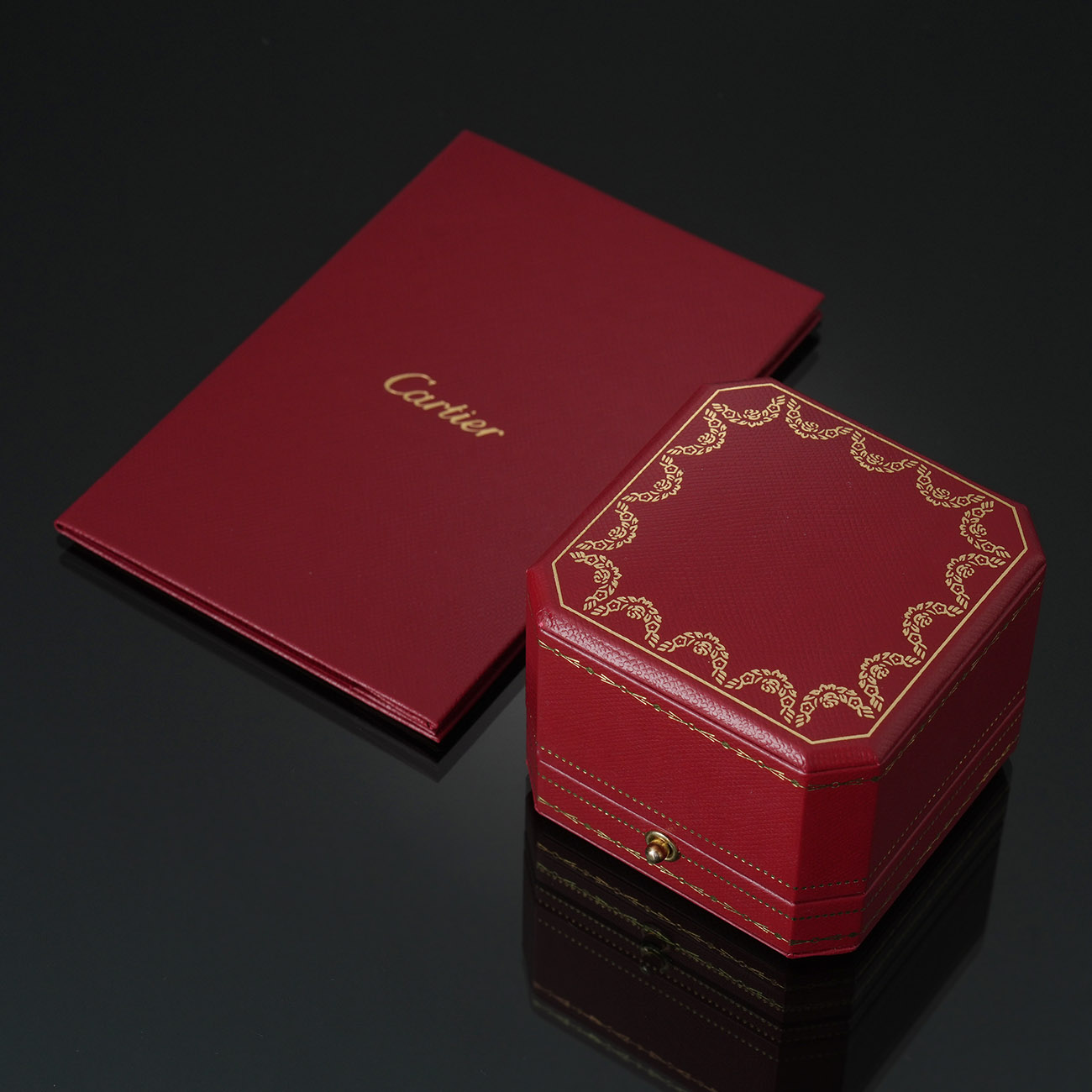 CARTIER(USED)까르띠에 C 드 까르띠에 1P 링 #52