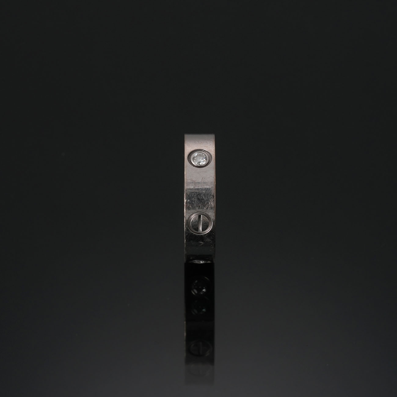 CARTIER(USED)까르띠에 3P 다이아 러브 클래식 링 #60