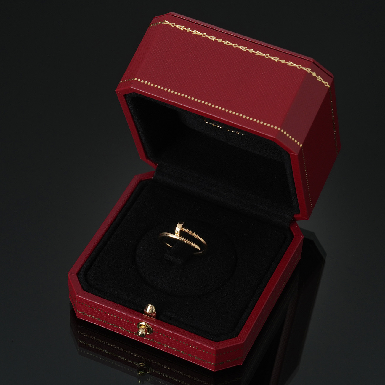 CARTIER(USED)까르띠에 저스트 앵 끌루 링 스몰 #50
