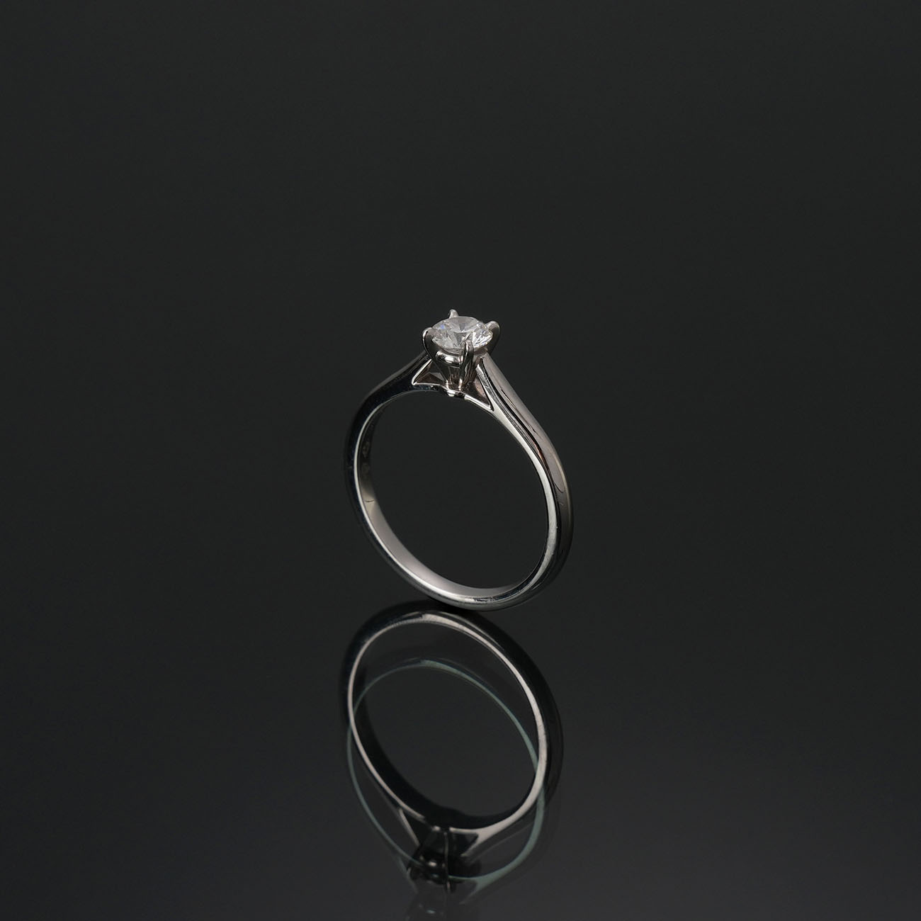 CARTIER(USED)까르띠에 솔리테어 0.32ct 다이아링#49