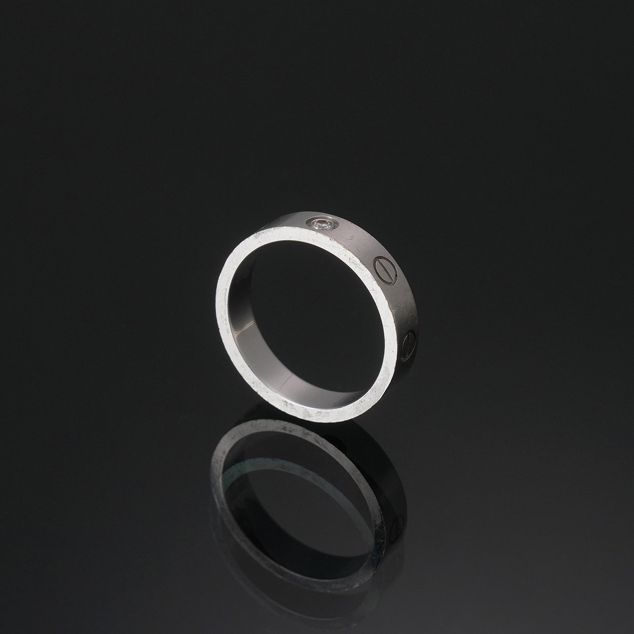 CARTIER(USED)까르띠에 1P 러브 웨딩밴드#50