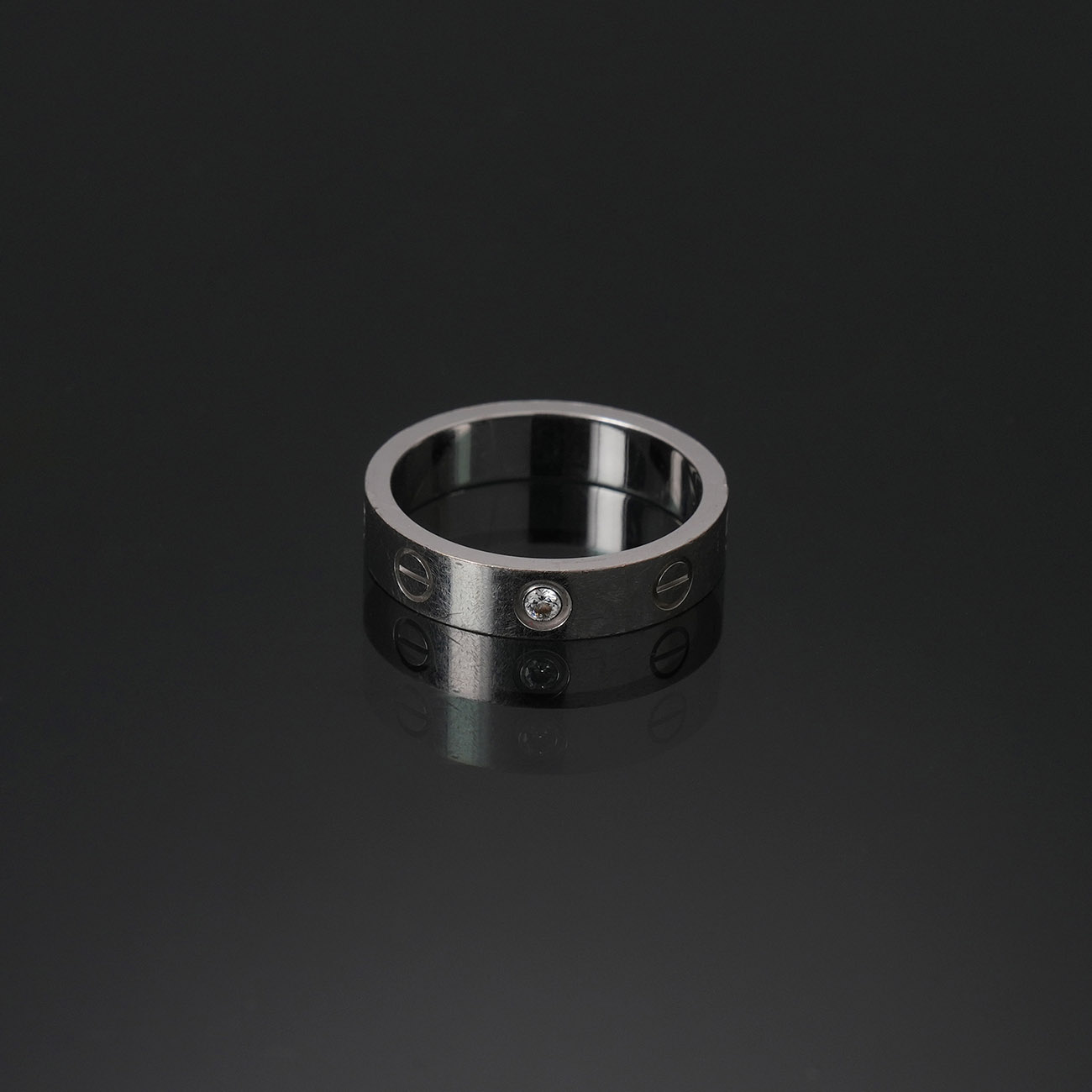 CARTIER(USED)까르띠에 1P 러브 웨딩밴드#50