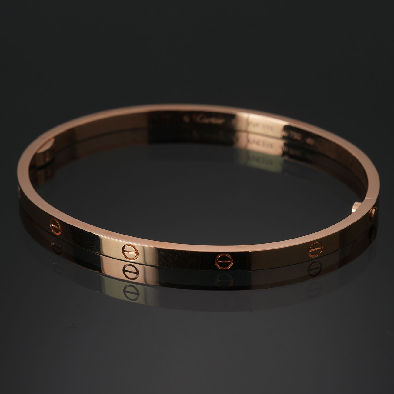 CARTIER(USED)까르띠에 러브팔찌 스몰 #18