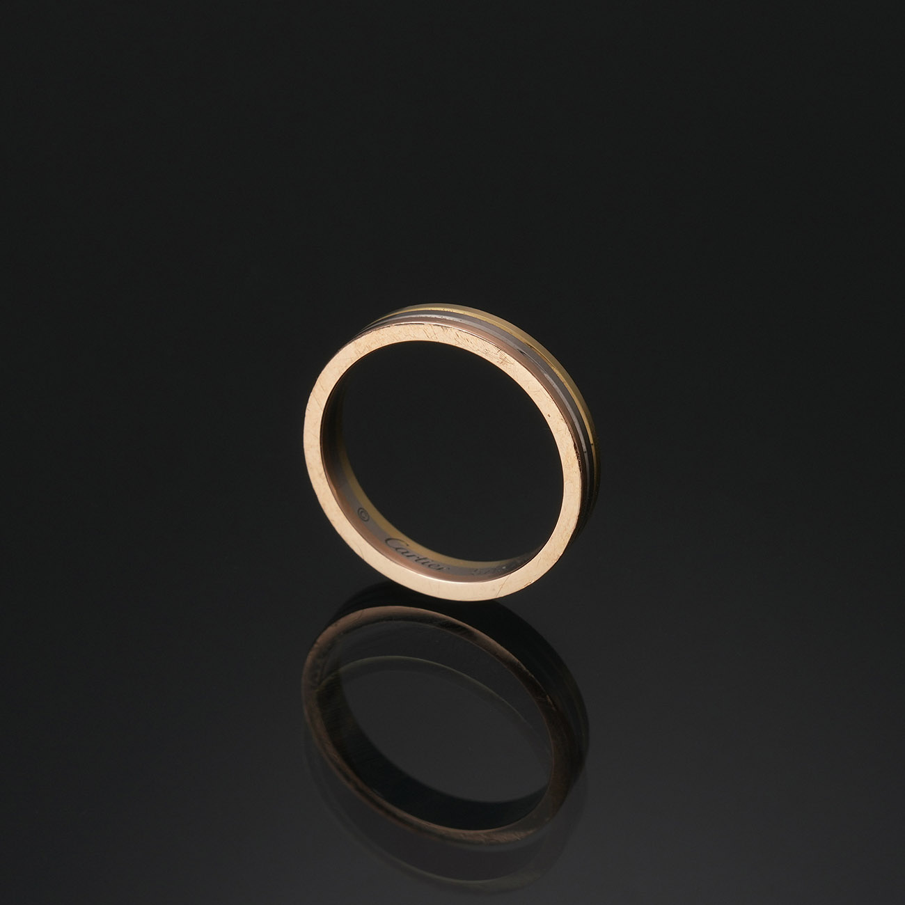CARTIER(USED)까르띠에 방돔 루이 웨딩링 3.5mm #57