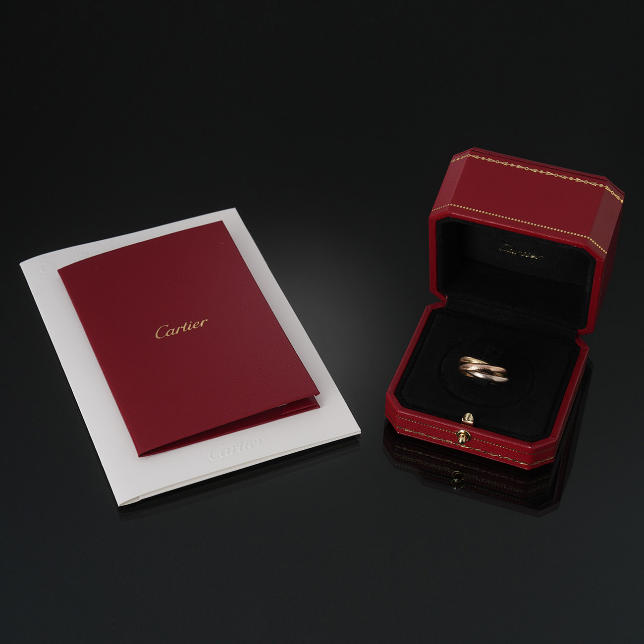 CARTIER(USED)까르띠에 트리니티 링 #53