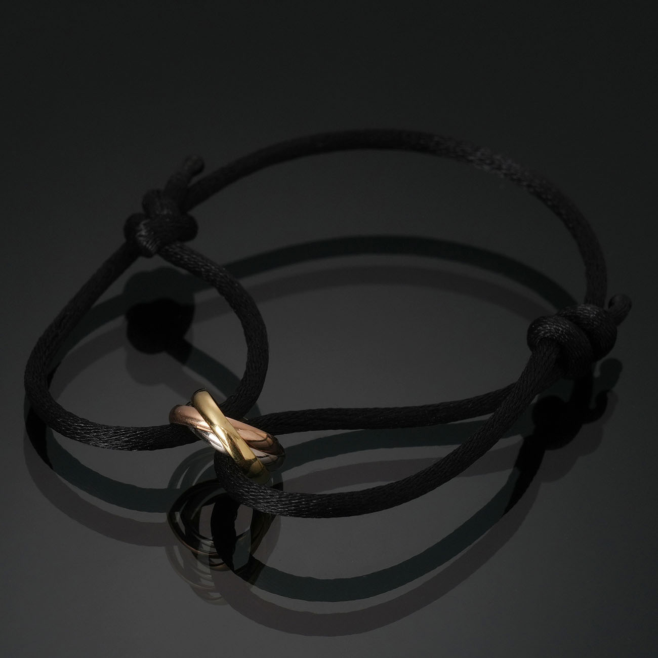 CARTIER(USED)까르띠에 트리니티 실 브레이슬릿