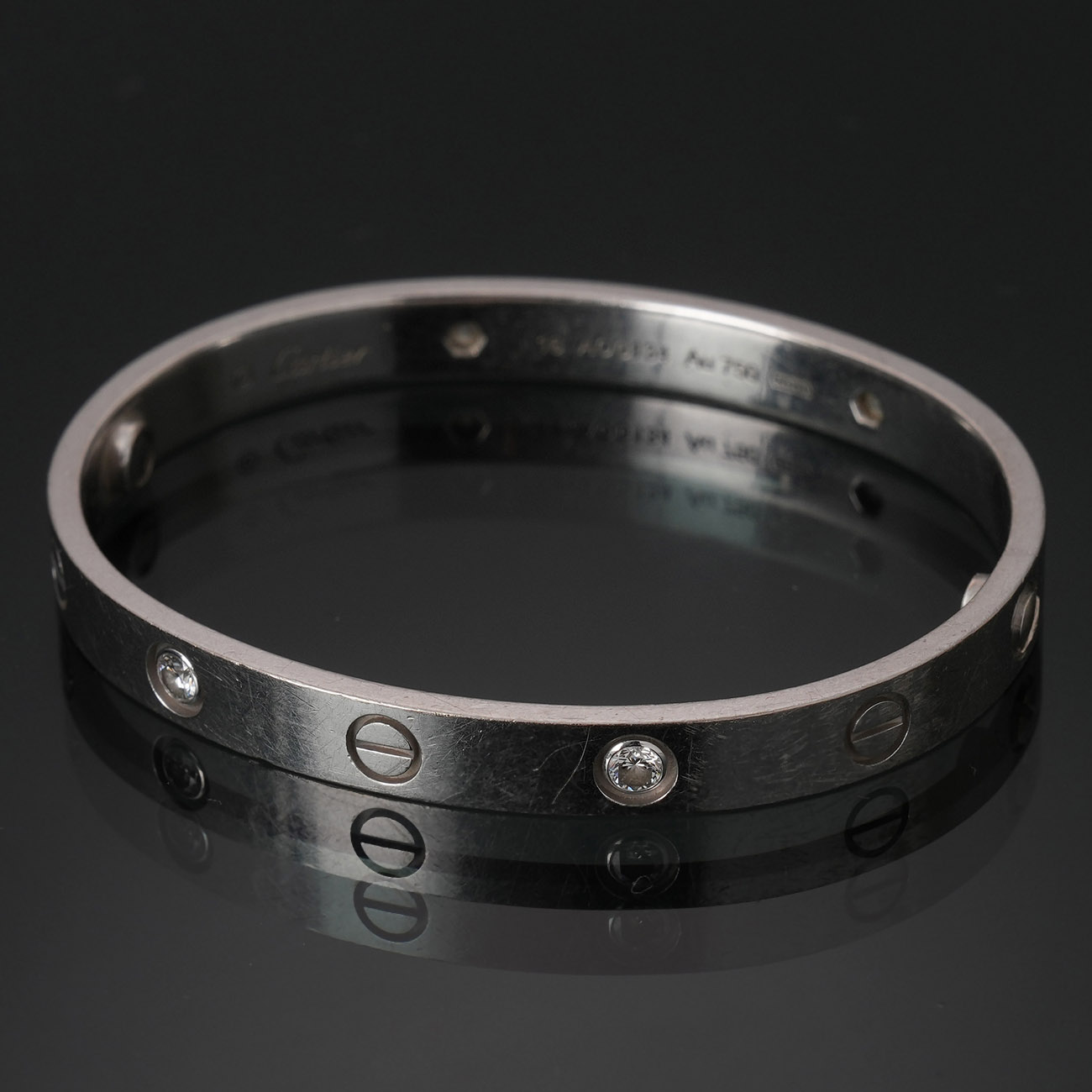 CARTIER(USED)까르띠에 러브 브레이슬릿 4P #16
