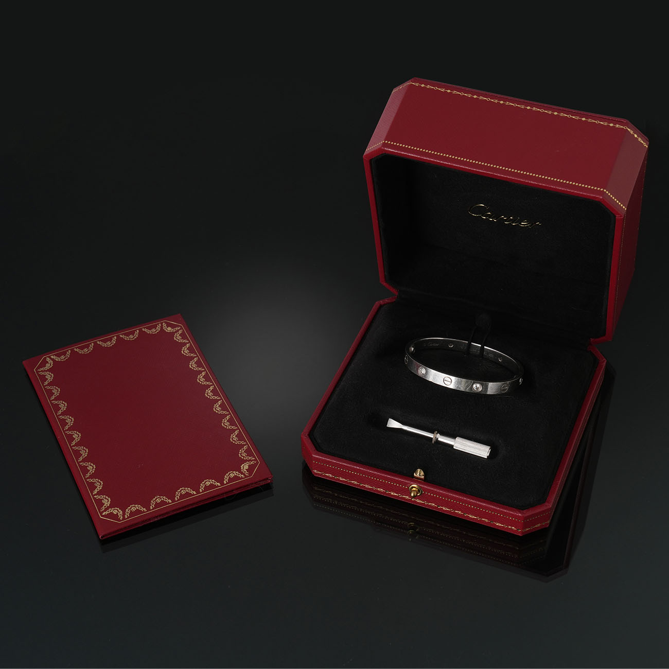 CARTIER(USED)까르띠에 러브 브레이슬릿 4P #16