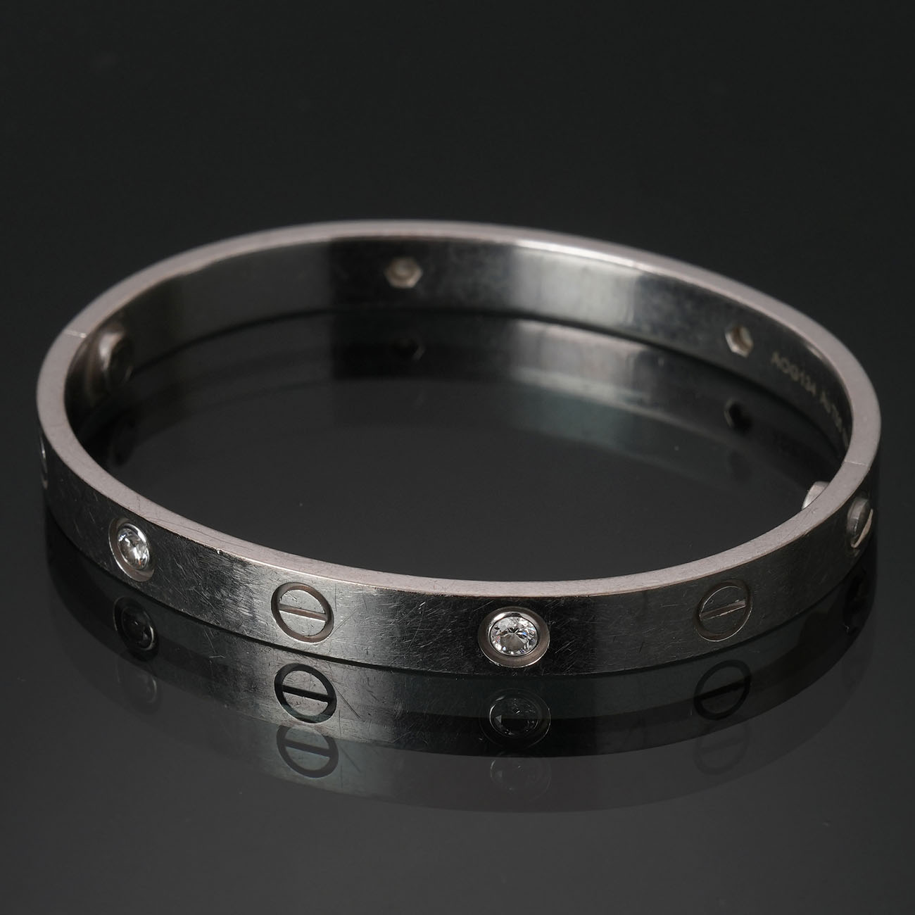 CARTIER(USED)까르띠에 러브 브레이슬릿 4P #16