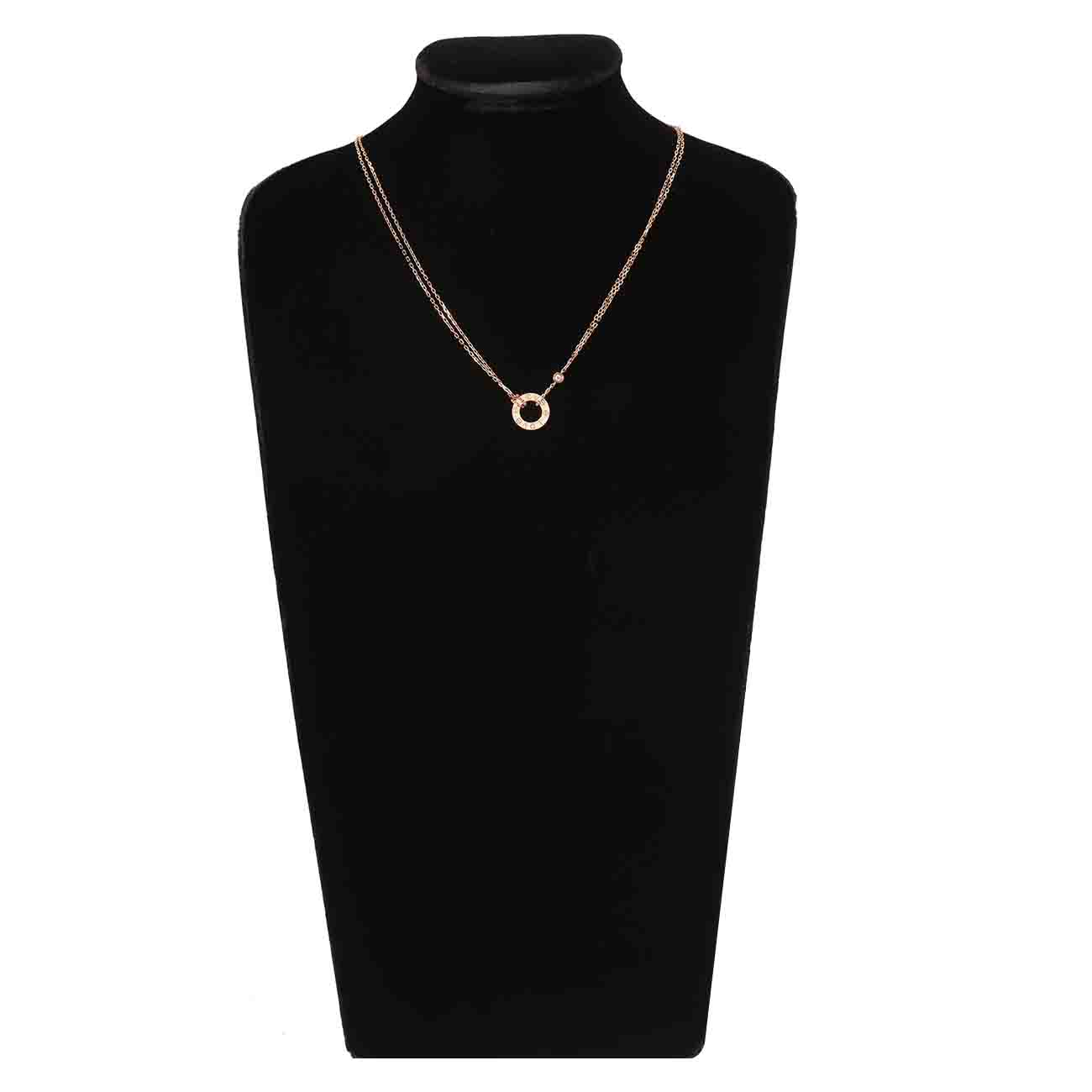 CARTIER(USED)까르띠에 러브 네크리스 2P CRB7224509