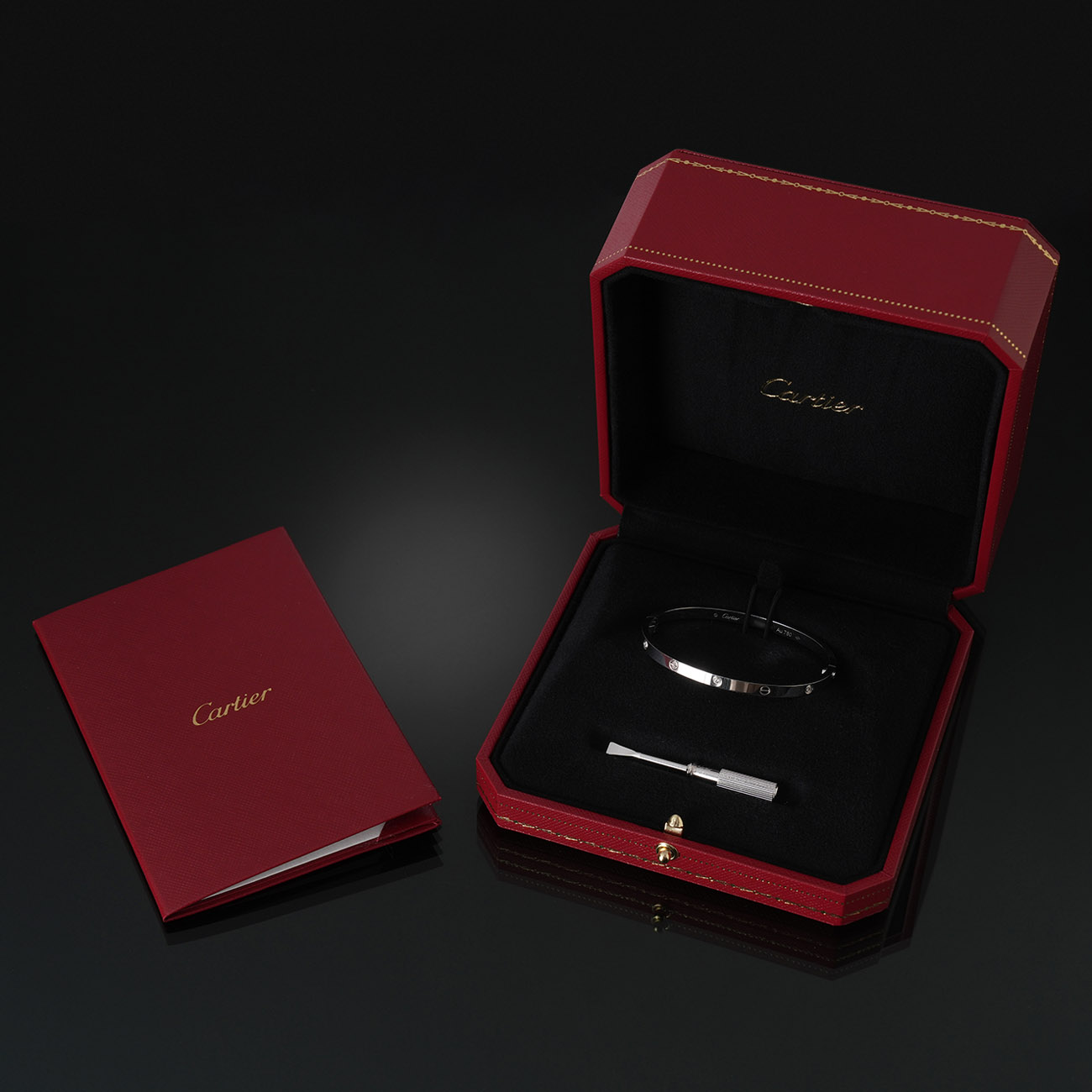 CARTIER(USED)까르띠에 러브 브레이슬릿 스몰 6P #16