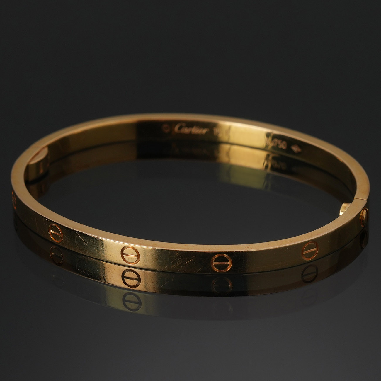 CARTIER(USED)까르띠에 러브 브레이슬릿 스몰#15