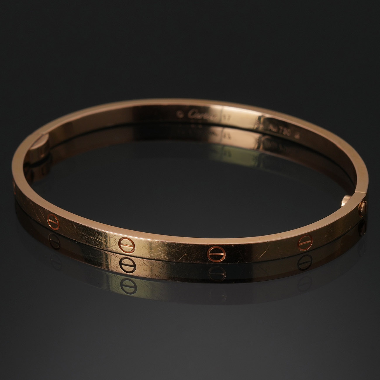 CARTIER(USED)까르띠에 러브 브레이슬릿 스몰 #17