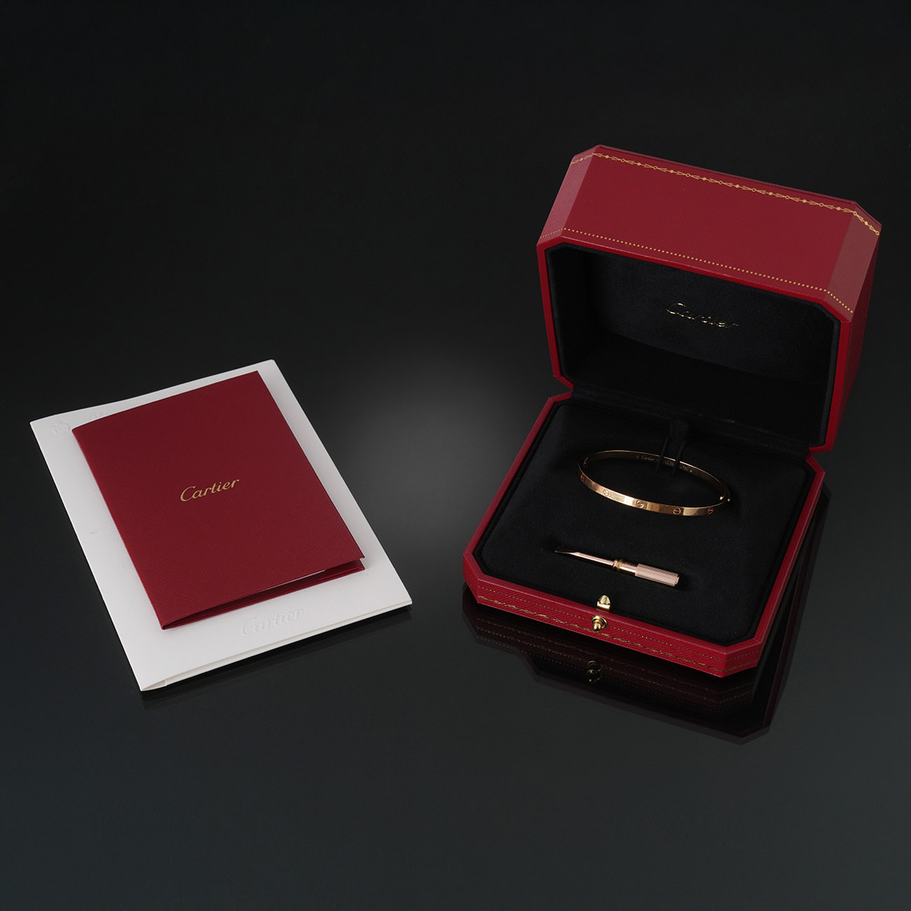CARTIER(USED)까르띠에 러브 브레이슬릿 스몰 #17