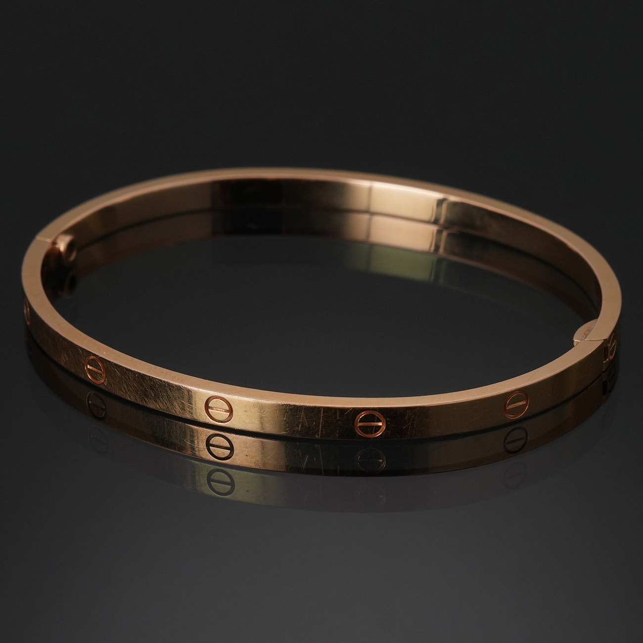 CARTIER(USED)까르띠에 러브 브레이슬릿 스몰 #17