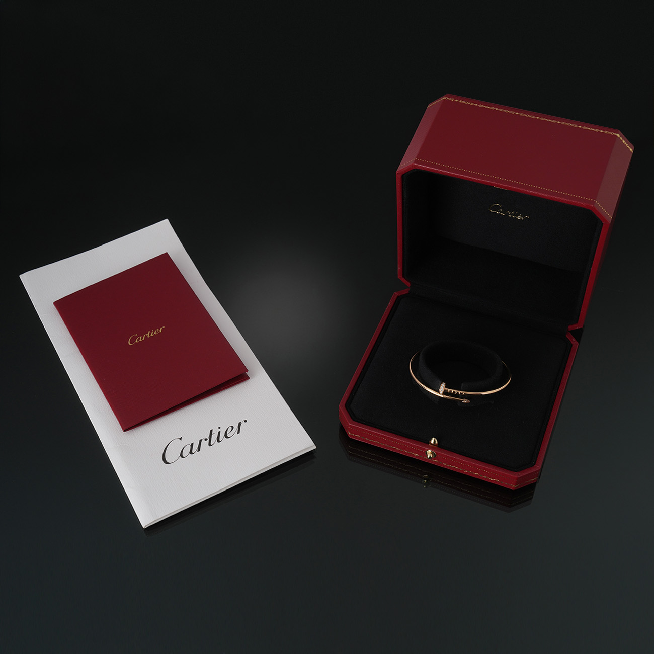 CARTIER(USED)까르띠에 다이아 앵끌루 브레이슬릿 SM #16