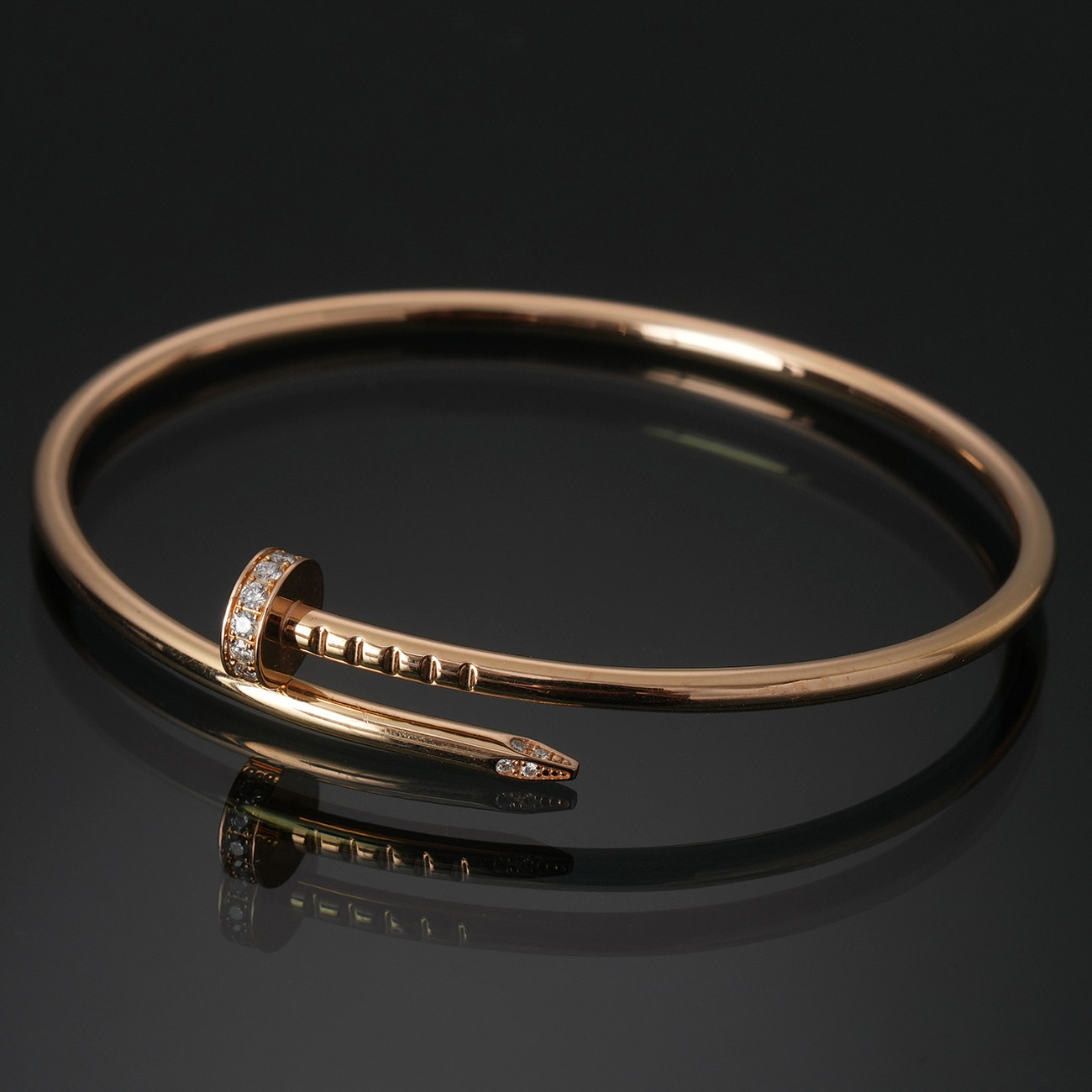 CARTIER(USED)까르띠에 다이아 앵끌루 브레이슬릿 SM #16