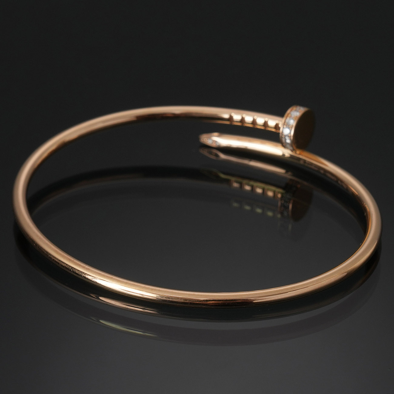 CARTIER(USED)까르띠에 다이아 앵끌루 브레이슬릿 SM #16