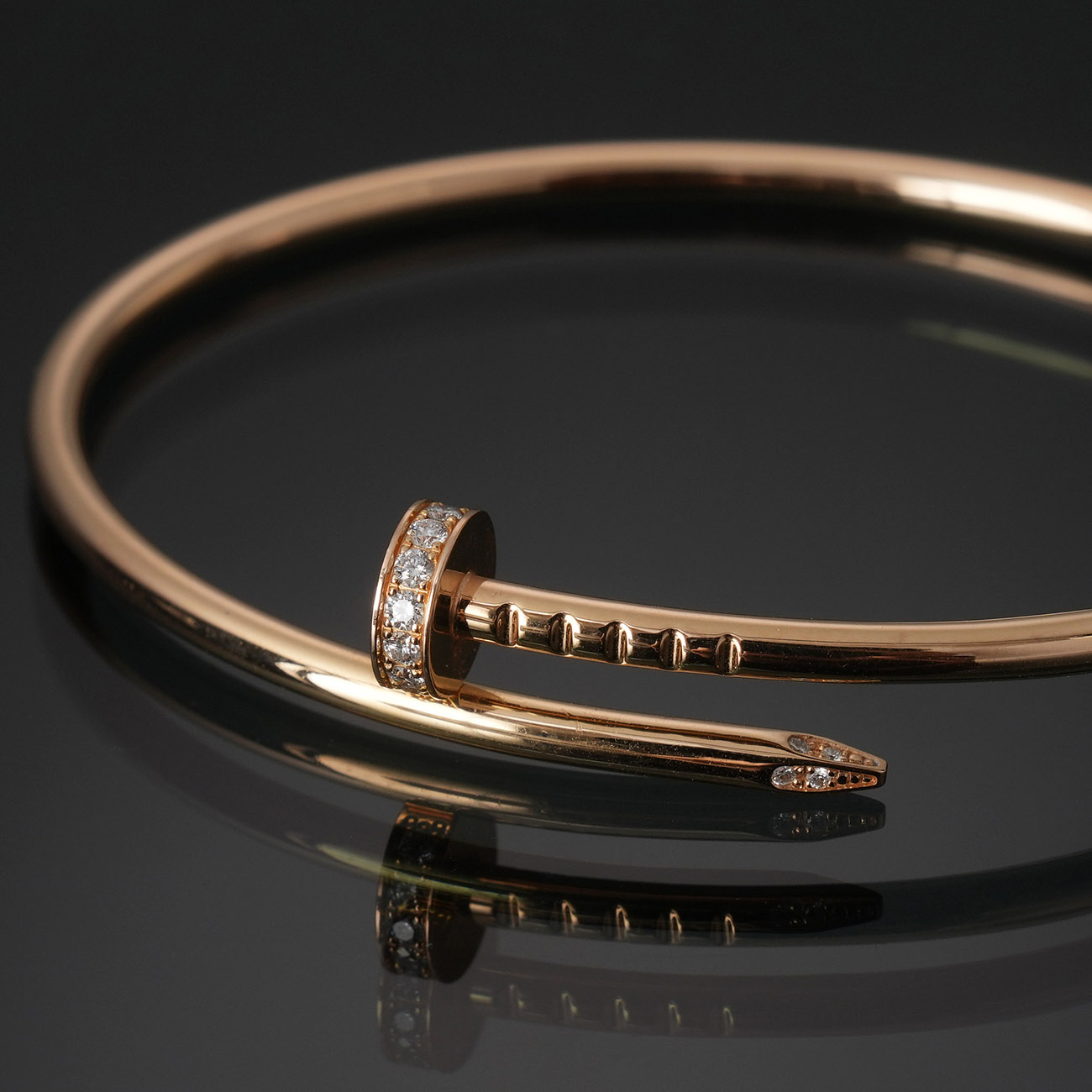 CARTIER(USED)까르띠에 다이아 앵끌루 브레이슬릿 SM #16