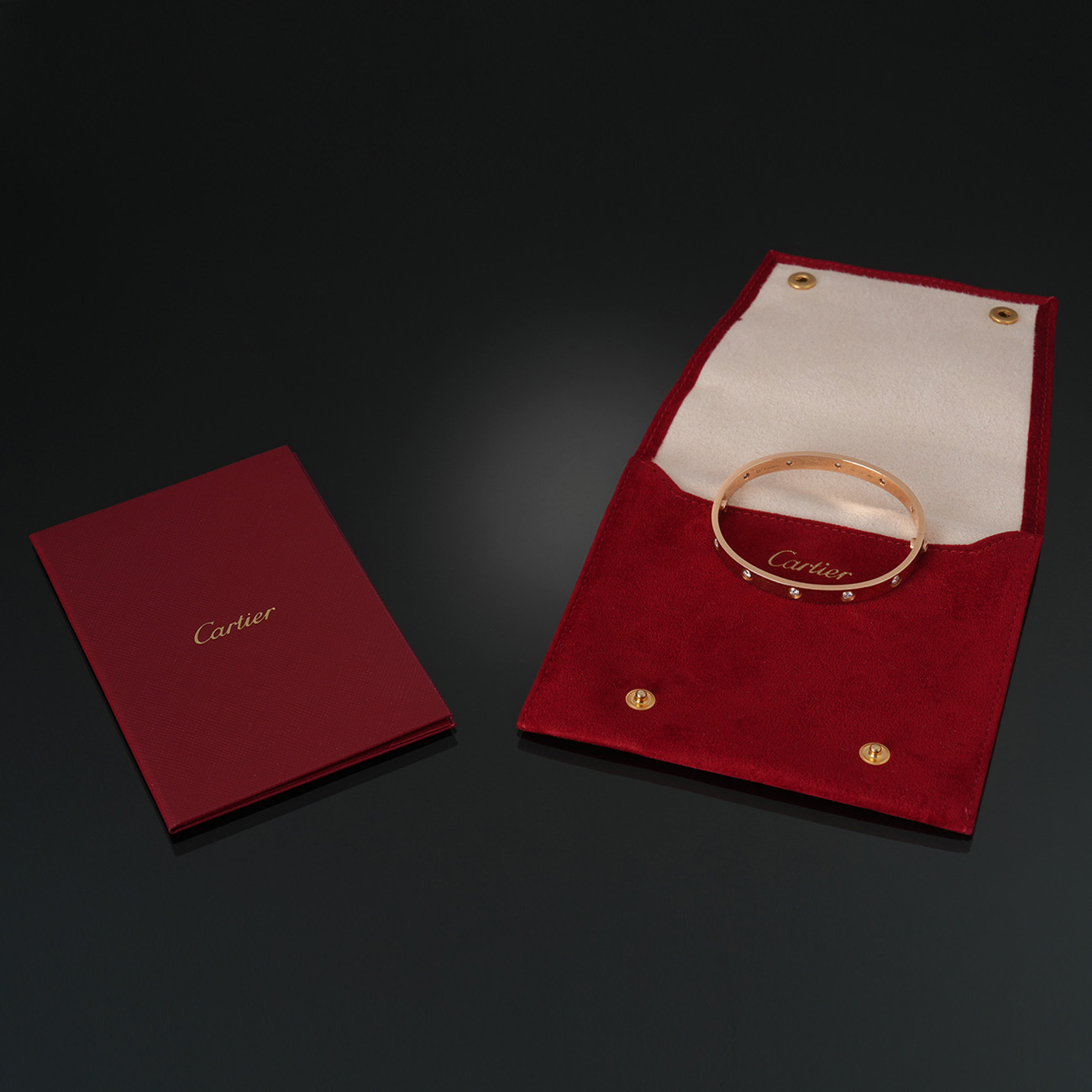 CARTIER(USED)까르띠에 러브 브레이슬릿 10P