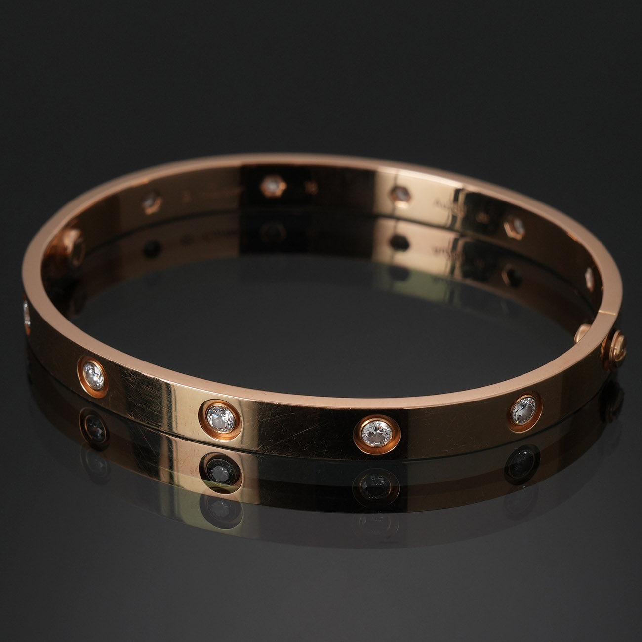 CARTIER(USED)까르띠에 러브 브레이슬릿 10P