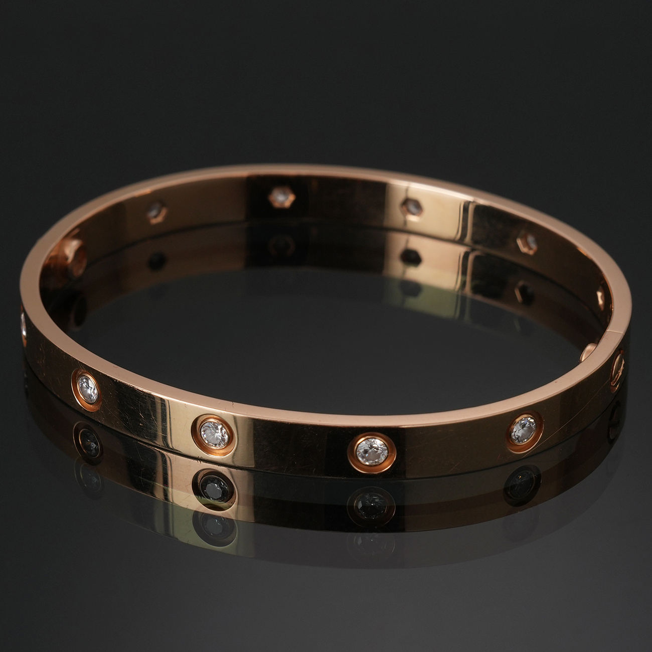 CARTIER(USED)까르띠에 러브 브레이슬릿 10P