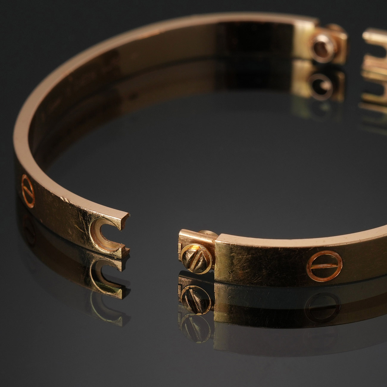 CARTIER(USED)까르띠에 러브 브레이슬릿