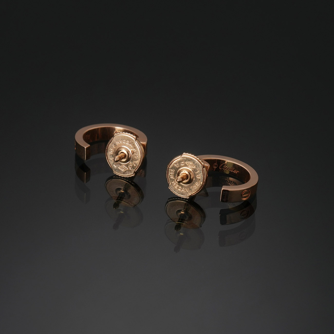 CARTIER(USED)까르띠에 러브 이어링 스몰