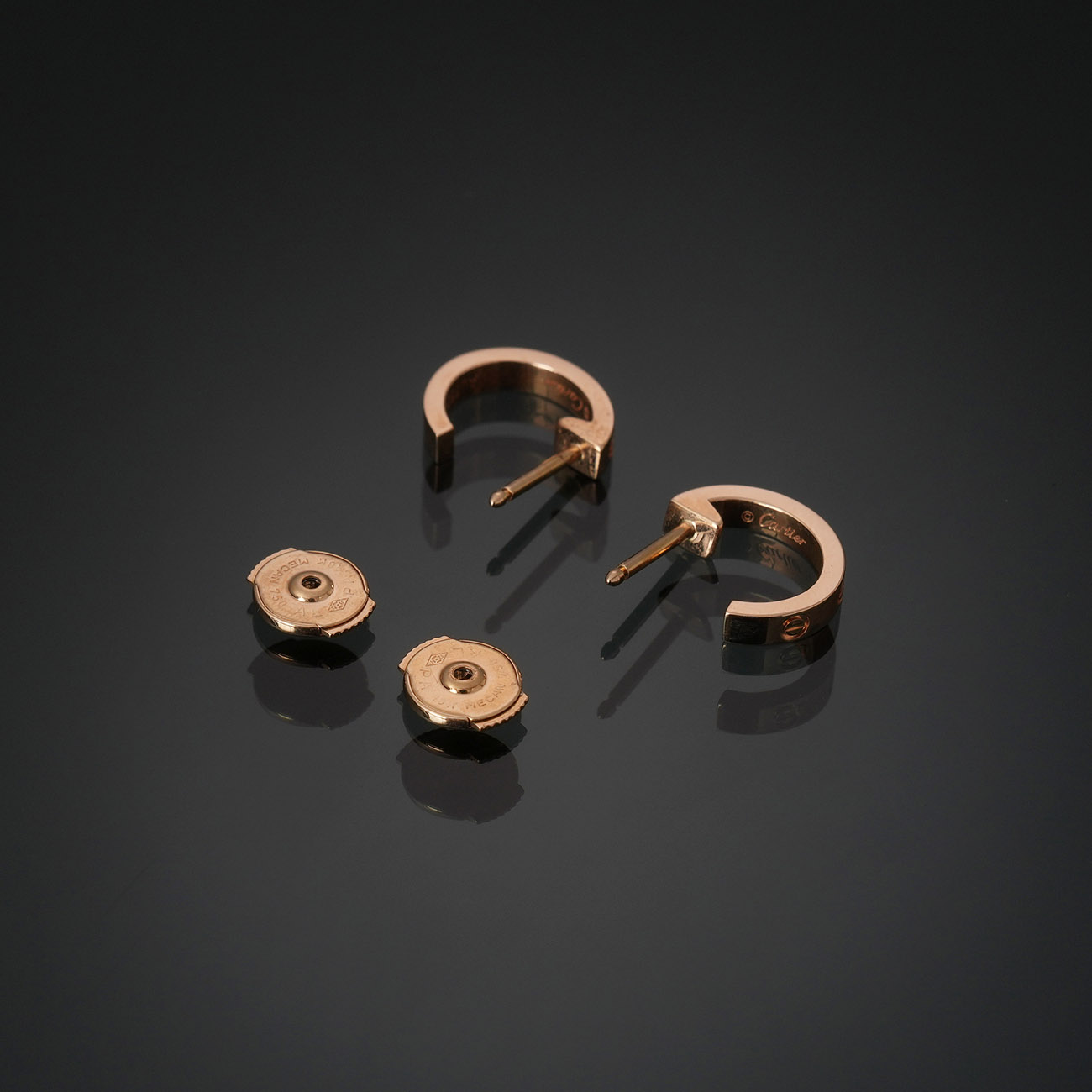 CARTIER(USED)까르띠에 러브 이어링 스몰