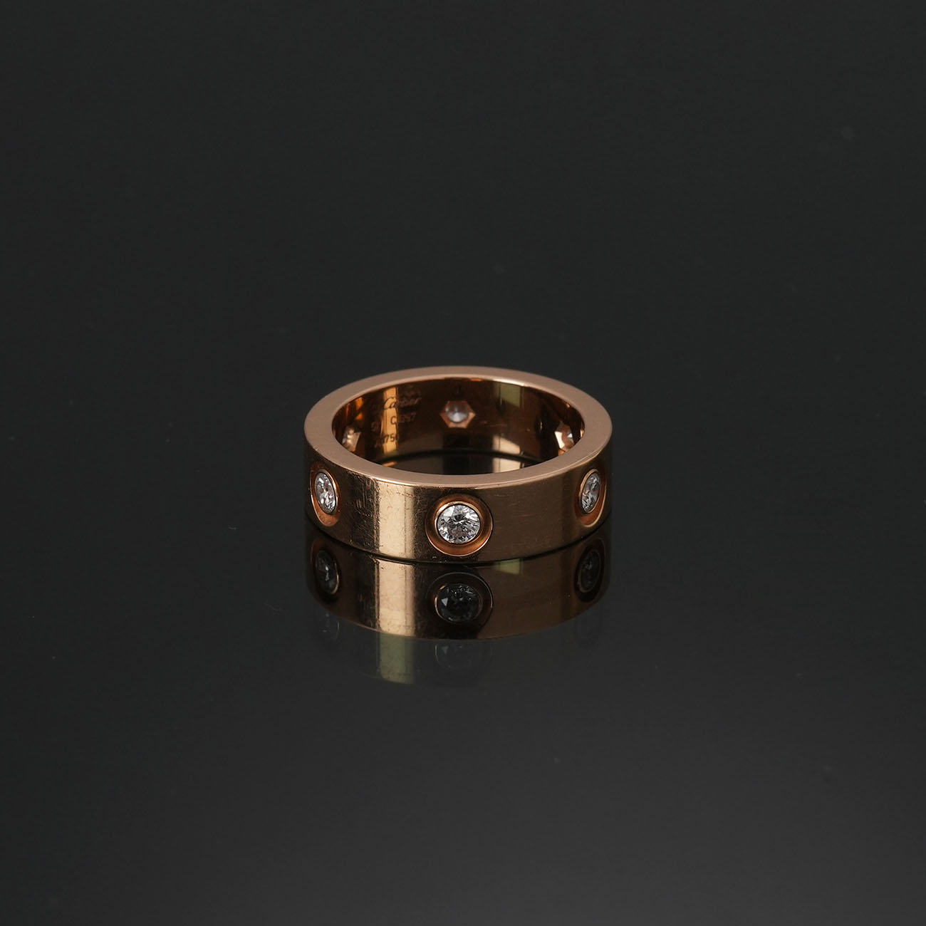 CARTIER(USED)까르띠에 러브링 6p #51