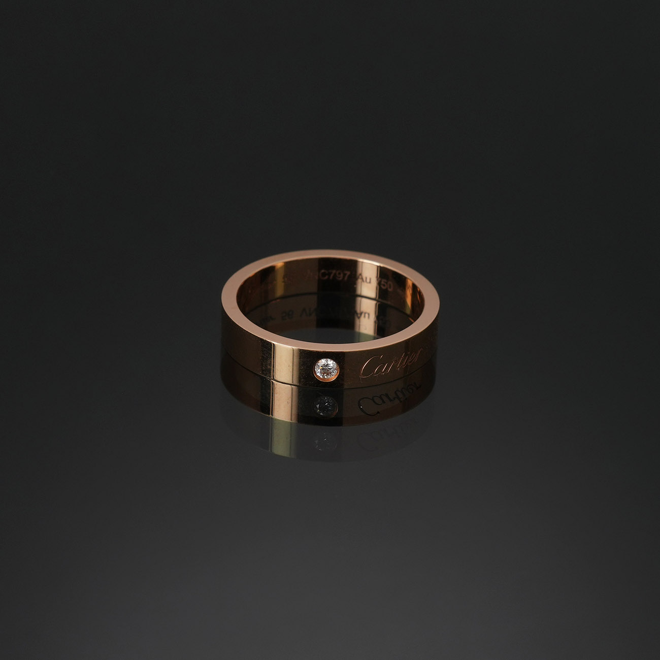 CARTIER(USED)까르띠에 C드 까르띠에 1P 4mm