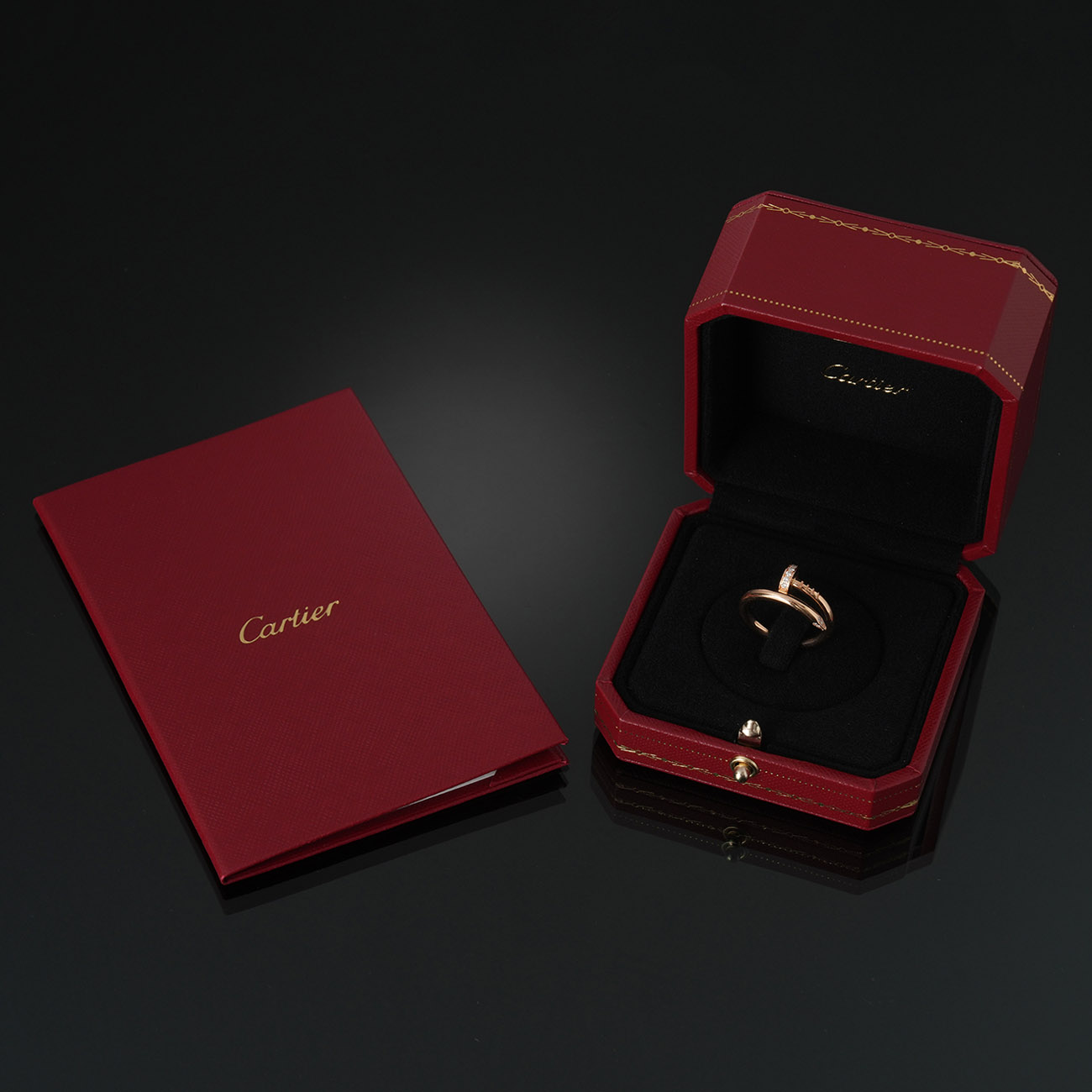 CARTIER(USED)까르띠에 다이아 저스트 엥 끌루 클래식 링 #51